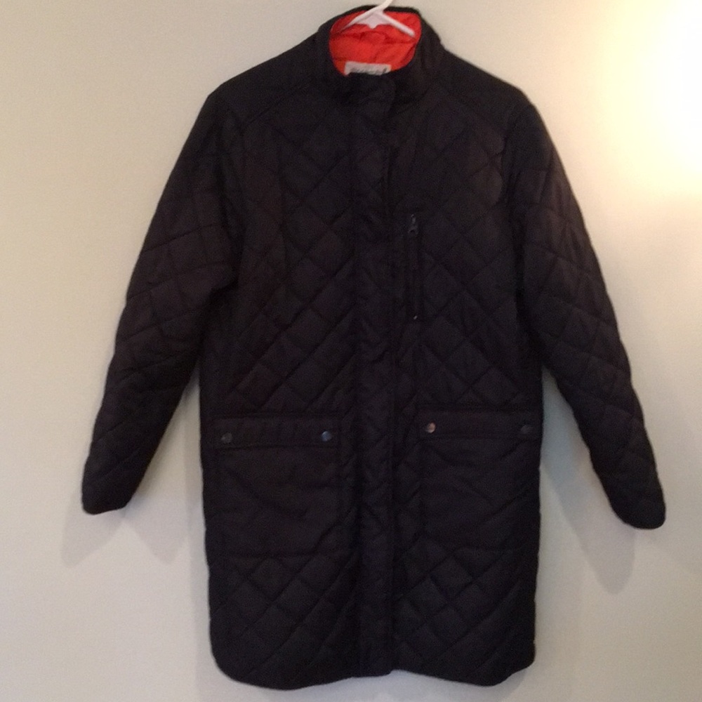 H&M L.O.G.G. Navy Quilted Jacket size 14
